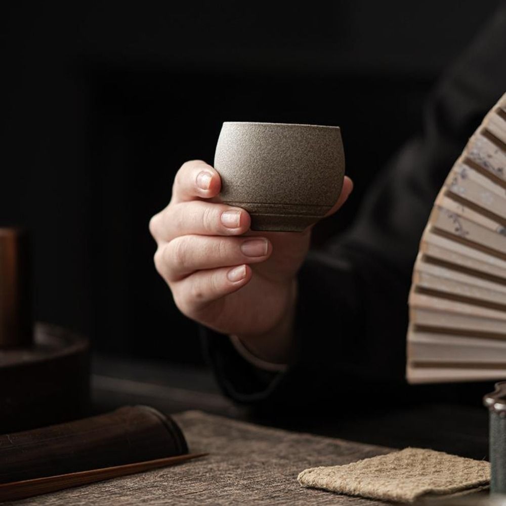 Xbloom Coffee Tea - Kung Fu Theeservies Japans Steengoed Theekop
