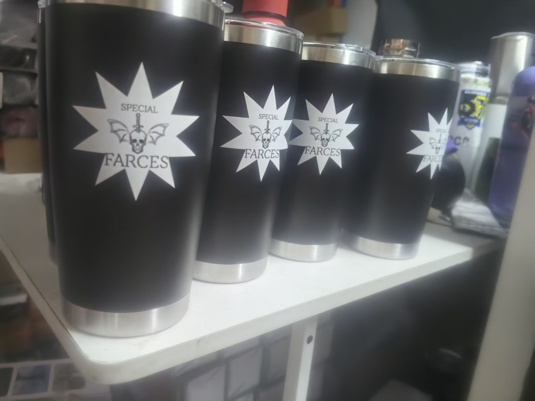 20oz thermosfles van roestvrij - Coffee Tea Images recensie en prijs