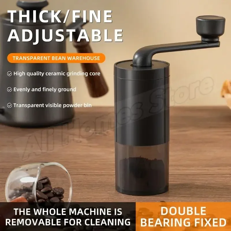 Verstelbare koffiemolen met ke - Burr Hand Grinder recensie en prijs