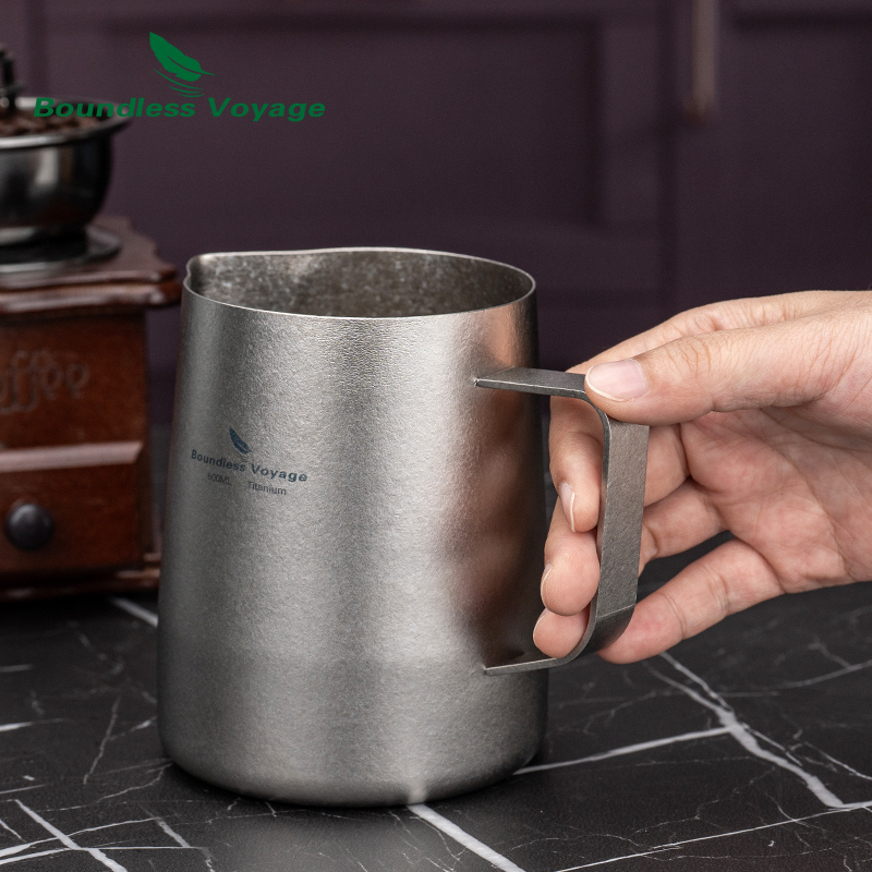 Boundless Voyage Titanium Melk - Barista Milk Jug recensie en prijs