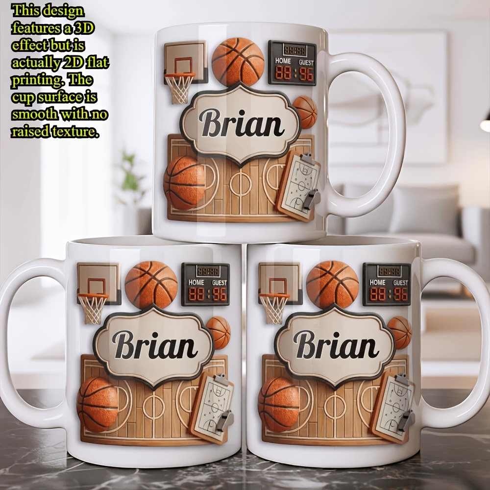 Gepersonaliseerde basketbal mo - Coffee Tea Name recensie en prijs
