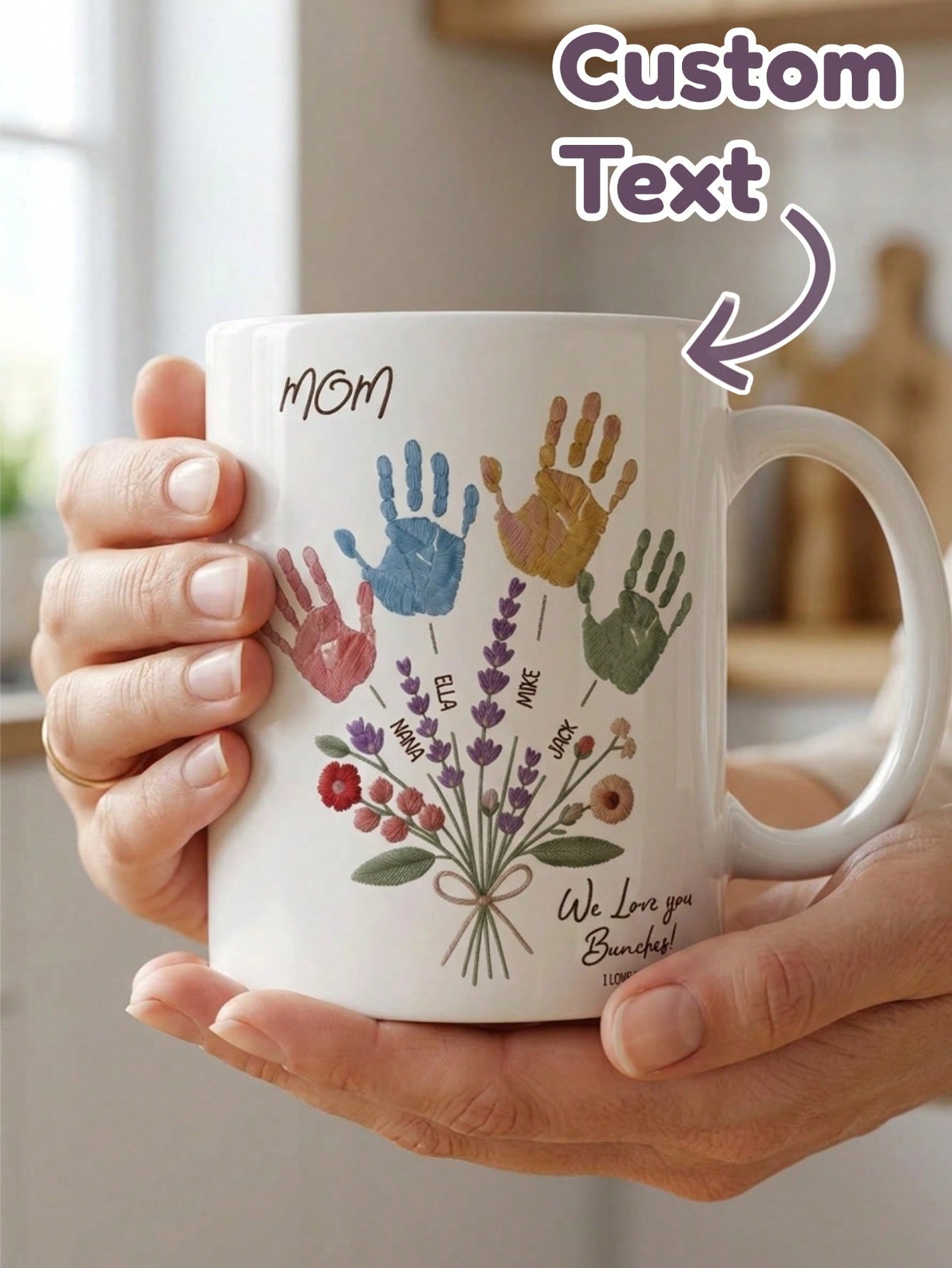1 set aangepaste tekst naam mo - Coffee Tea Name recensie en prijs